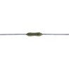 Littelfuse Non-Resettable Wire Ended Fuse, Axial Lead Orientation, 1A Current Rating, 125 V ac/dc, Super Fast 0251001.MRT1L