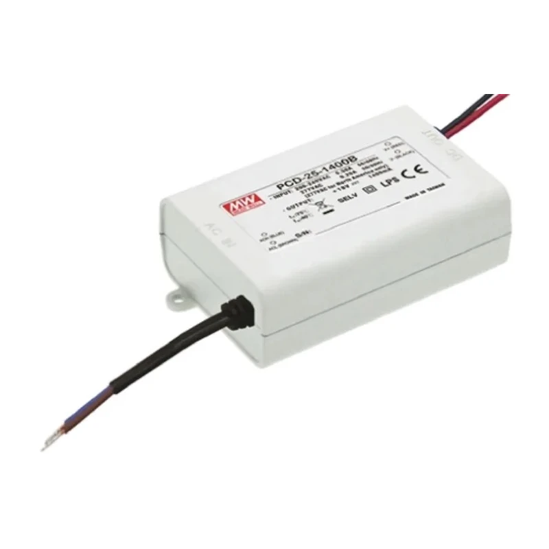 MEAN WELL Constant Current 5 Output LED Driver 24V-36V 25.2W 700mA Enclosed AC-AC IP42 