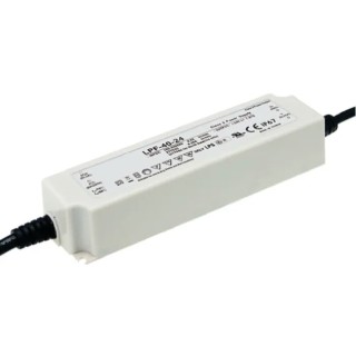 MEAN WELL IP67 Waterproof 1 Output Constant Voltage LED Driver, 30V, 40.2W, 1.34A 