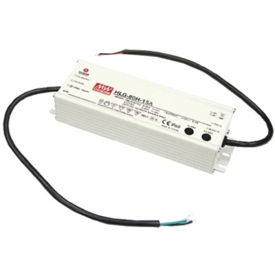 MEAN WELL IP67 5 Output Dimmable Constant Voltage/Current LED Driver, 48V, 81.6W, 1.7A, 1 to 10 V PWM Resistance 