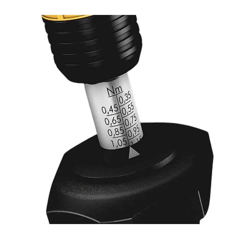 Wera Adjustable Torque Screwdriver 0.3 to 1.2 Nm, 1/4 in Drive ESD Safe ±6 % Accuracy 05074730001
