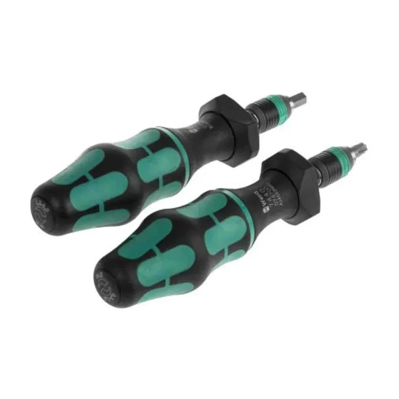 Wera Torque Screwdriver Set Hexagon, Hex-Plus, Torx, Torx Plus, 0.3 to 6 Nm, 1/4 in Drive 05074739001