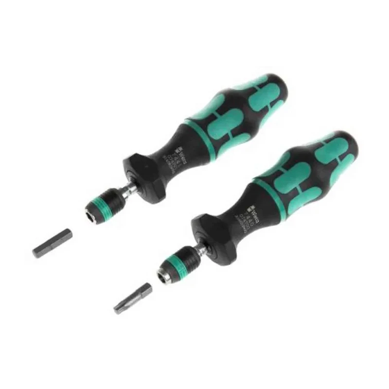 Wera Torque Screwdriver Set Hexagon, Hex-Plus, Torx, Torx Plus, 0.3 to 6 Nm, 1/4 in Drive 05074739001