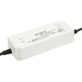 MEAN WELL Waterproof IP67 Enclosed Constant Voltage LED Driver, 36V, 90W, 2.5A Output, AC-DC 