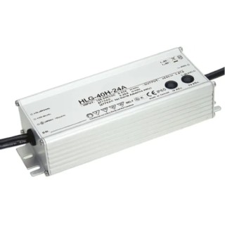 MEAN WELL IP65 1 Output LED Driver 24V 40.08W 1.67A Potentiometer Dimmable 