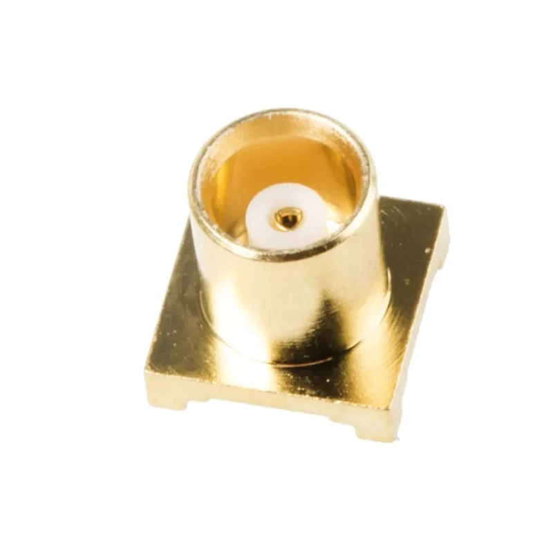 RS PRO Coaxial Connector PCB Female MCX, 50 Ω, Straight Body, Solder Termination 738-5793