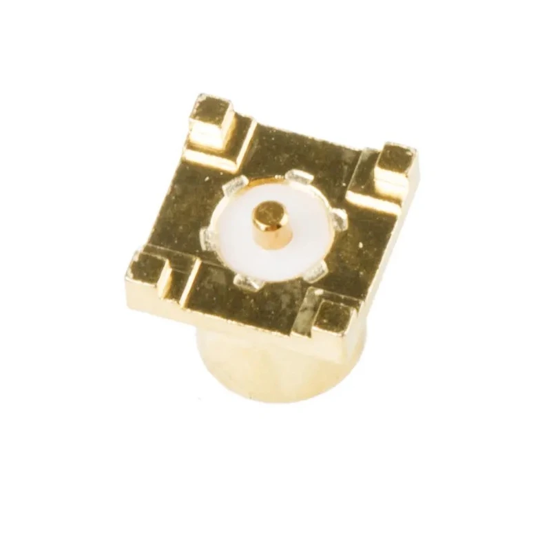 RS PRO Coaxial Connector PCB Female MCX, 50 Ω, Straight Body, Solder Termination 738-5793