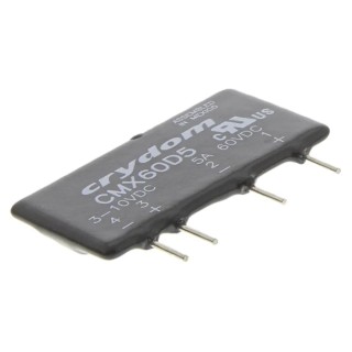Crydom CMX Series Solid State Relay, 5 A Load Current, PCB Mount, 60 V DC Load, 10 V DC Control, MOSFET Output CMX60D5