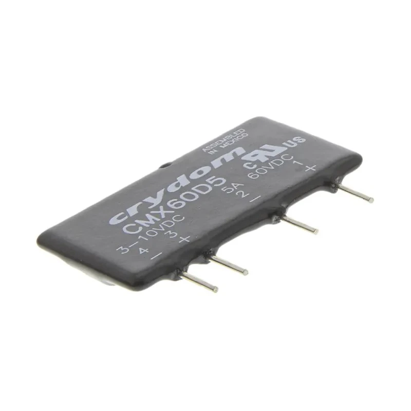 Crydom CMX Series Solid State Relay, 5 A Load Current, PCB Mount, 60 V DC Load, 10 V DC Control, MOSFET Output CMX60D5