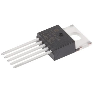 Microchip MOSFET Gate Driver 10 A 5-Pin 20V TO-220 TC4421AVAT