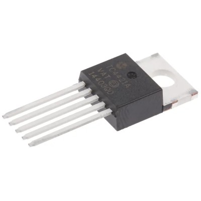 Microchip MOSFET Gate Driver 10 A 5-Pin 20V TO-220 TC4421AVAT