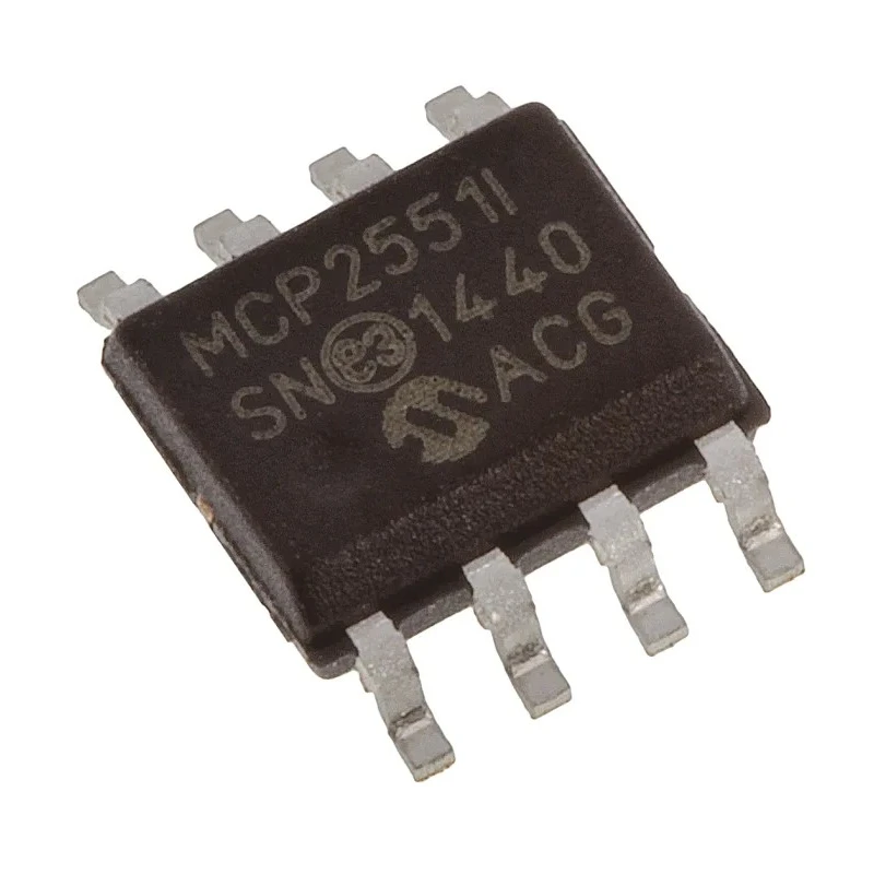 Microchip CAN Transceiver 1 Mbps, ISO 11898 Interface, 8-Pin SOIC MCP2551-I/SN