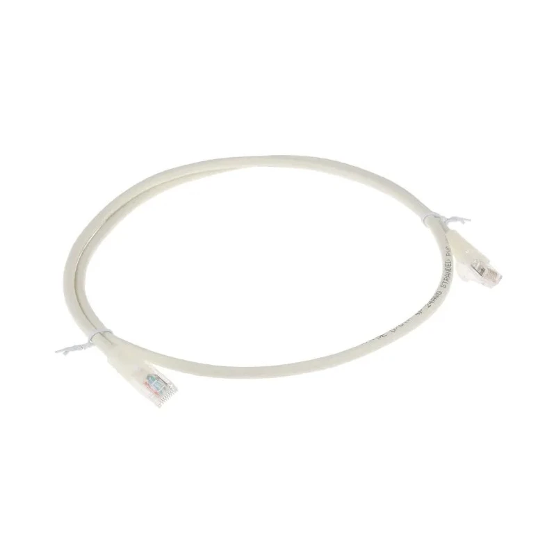 RS PRO Cat5e Ethernet Cable 1 m White RJ45 Male to RJ45 Male U/UTP PVC 738-8442