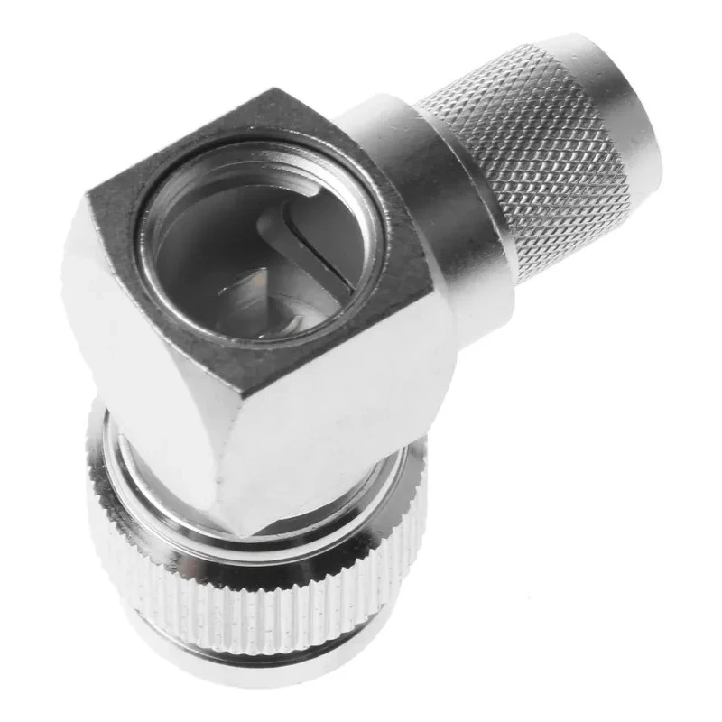 Telegartner TNC Series Coaxial Connector Cable Male, 50 Ω, Right Angle Body Solder J01010A0065