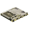 Hirose MicroSD Memory Card Connector 8 Way Right Angle Push-Push Solder DM3BT-DSF-PEJS
