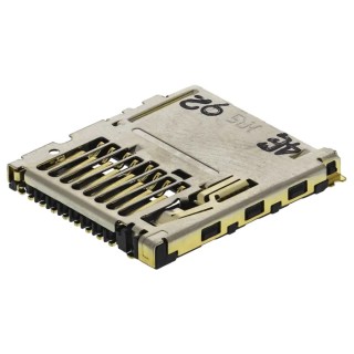 Hirose MicroSD Memory Card Connector 8 Way Right Angle Push-Push Solder DM3BT-DSF-PEJS