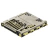Hirose MicroSD Memory Card Connector 8 Way Right Angle Push-Push Solder DM3BT-DSF-PEJS