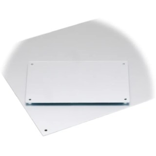 Fibox Light Grey Aluminium Front Panel 189 mm Width 289 mm Length FP 30/25 FRONTPLATE
