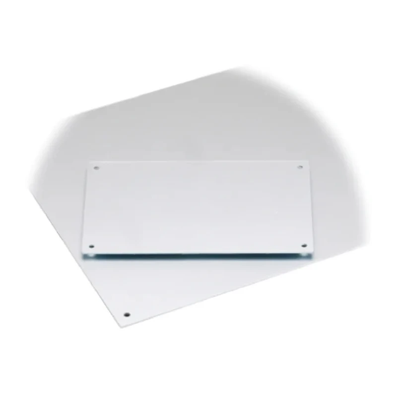 Fibox Light Grey Aluminium Front Panel 189 mm Width 289 mm Length FP 30/25 FRONTPLATE