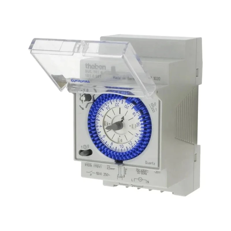 Theben Analogue DIN Rail Time Switch 230V ac SUL 181 d