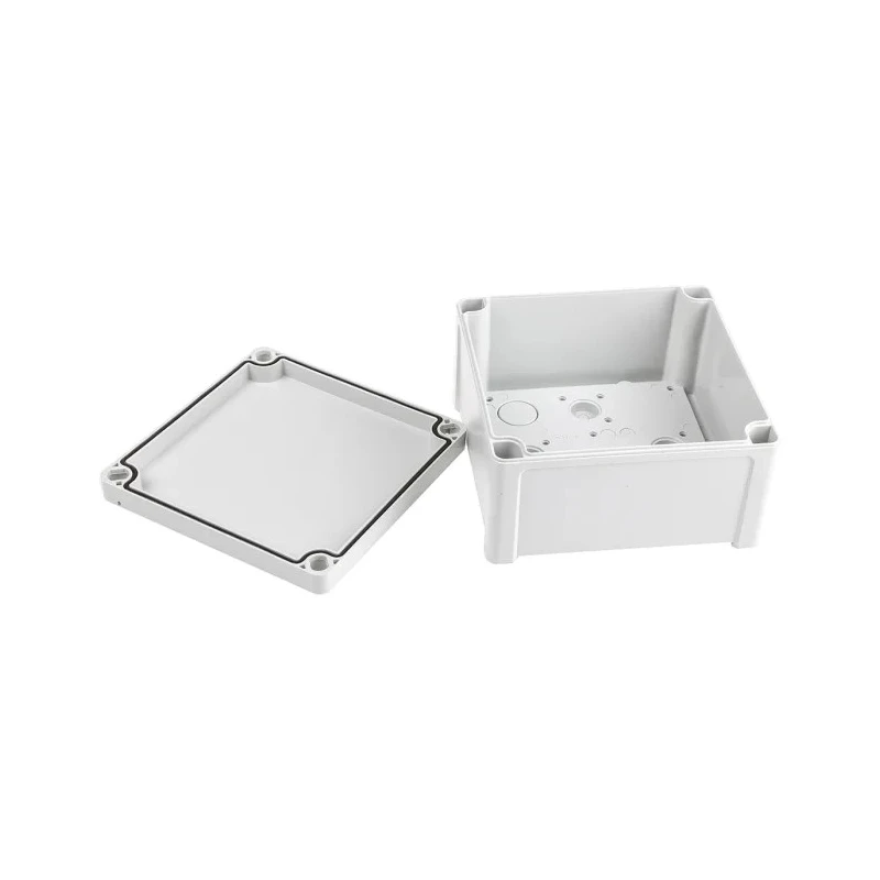 Fibox TEMPO Series Grey Grey Lid ABS IP65 IK07 Enclosure 75 mm x 130 mm x 130 mm TA 131308 ENCLOSURE