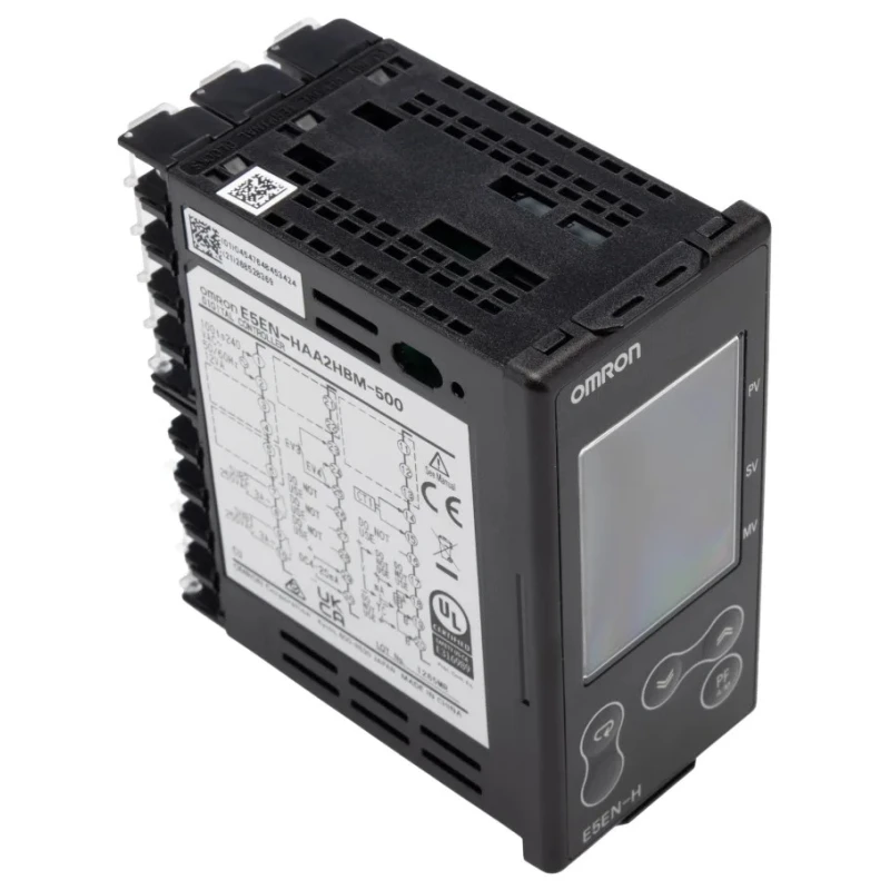 Omron Panel Mount PID Temperature Controller 2 Input, 2 Output, 240V AC, Screw Terminal E5EN