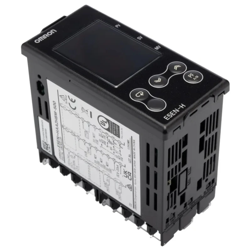 Omron Panel Mount PID Temperature Controller 2 Input, 2 Output, 240V AC, Screw Terminal E5EN