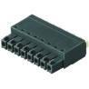 Weidmüller BC 3.81 Series Pluggable Terminal Block 4-Contact 3.81 mm Pitch 320V 17.5A Nylon Housing 1969950000