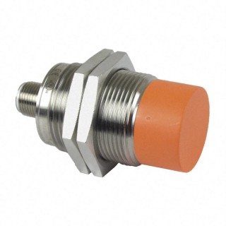 ifm electronic Threaded Barrel Inductive Proximity Sensor M30 x 1.5 PNP 3V 22mm Detection 36V DC 100mA IIS205