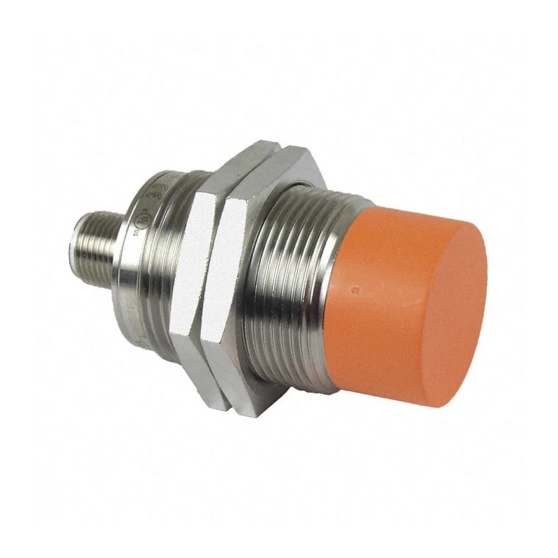 ifm electronic Threaded Barrel Inductive Proximity Sensor M30 x 1.5 PNP 3V 22mm Detection 36V DC 100mA IIS205