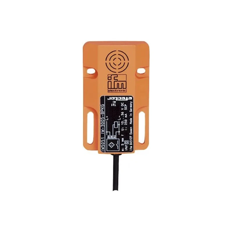 ifm electronic Block Inductive Proximity Sensor PNP 36 V dc, 8 mm Detection IW5058