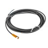 ifm electronic Sensor Actuator Cable Female 3-way Straight Connector Thermoplastic Polyurethane Jacket Orange 5m EVC142