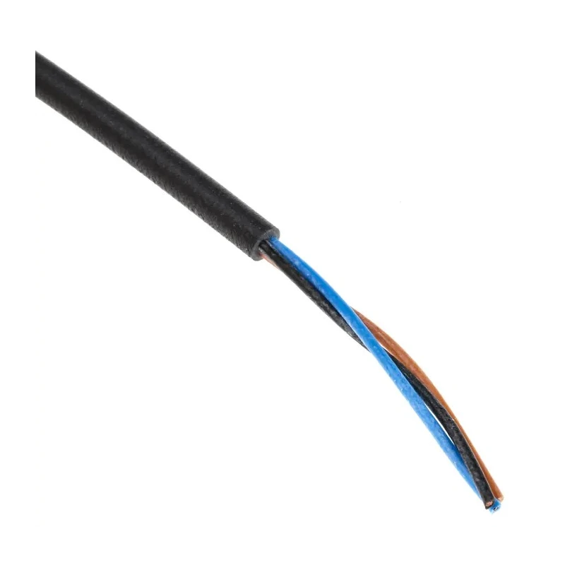 ifm electronic Sensor Actuator Cable Female 3-way Straight Connector Thermoplastic Polyurethane Jacket Orange 5m EVC142