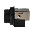 Amphenol Socapex RJ45 Connector Female Panel Mount Shielded Straight 1 Port 5 Way RJ45F7RJ