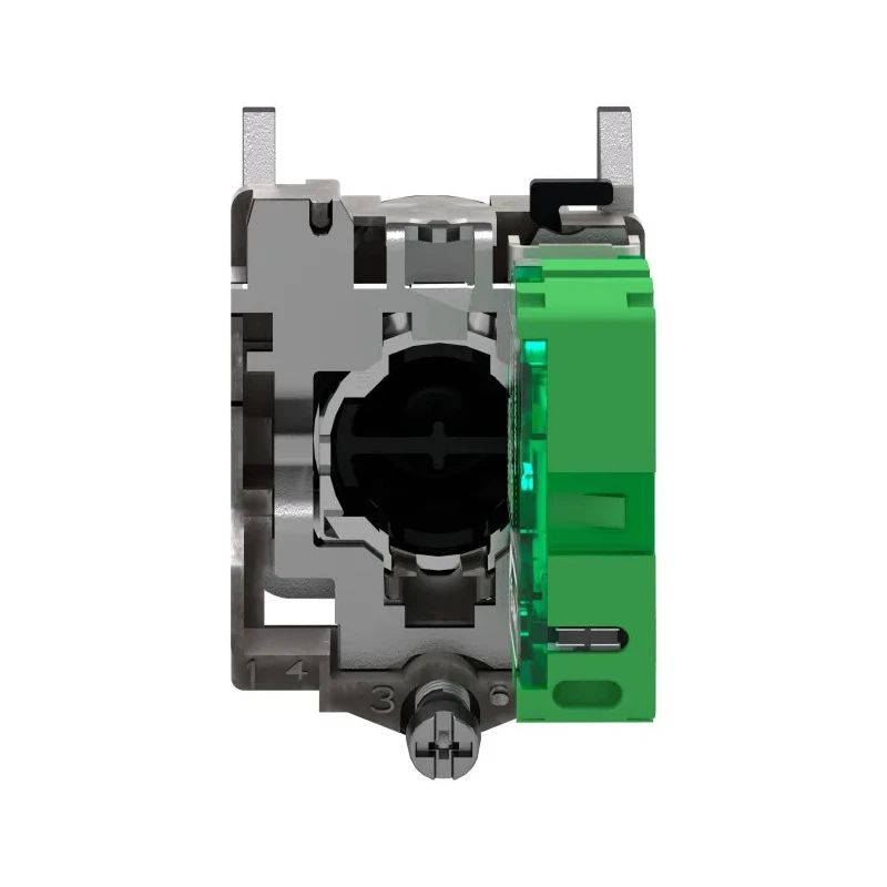 Schneider Electric Harmony XB4 Series Push Button Switch, Panel Mount, 22 mm Cutout, Red LED ZB4RTA4