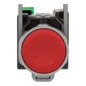 Schneider Electric Harmony XB4 Series Push Button Switch, Panel Mount, 22 mm Cutout, Red LED ZB4RTA4