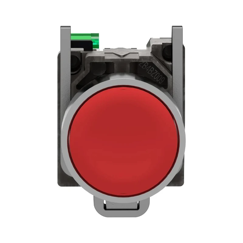 Schneider Electric Harmony XB4 Series Push Button Switch, Panel Mount, 22 mm Cutout, Red LED ZB4RTA4