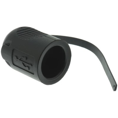 Amphenol Socapex USB Type A Plastic Dust Cover Black IP67 USBAPIP67CAP