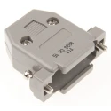 Amphenol Communications Solutions 8630CH Series Thermoplastic Straight D-Sub Backshell 15 Way 8630CH15M3LF