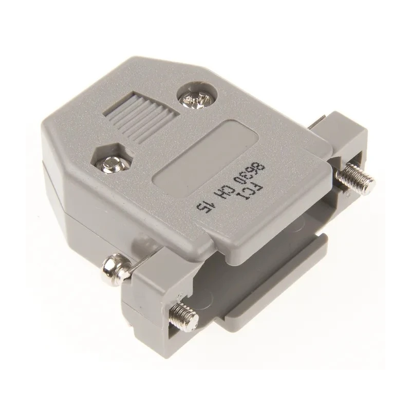 Amphenol Communications Solutions 8630CH Series Thermoplastic Straight D-Sub Backshell 15 Way 8630CH15M3LF