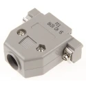 Amphenol Communications Solutions 8630CH Series Thermoplastic Straight D-Sub Backshell 15 Way 8630CH15M3LF