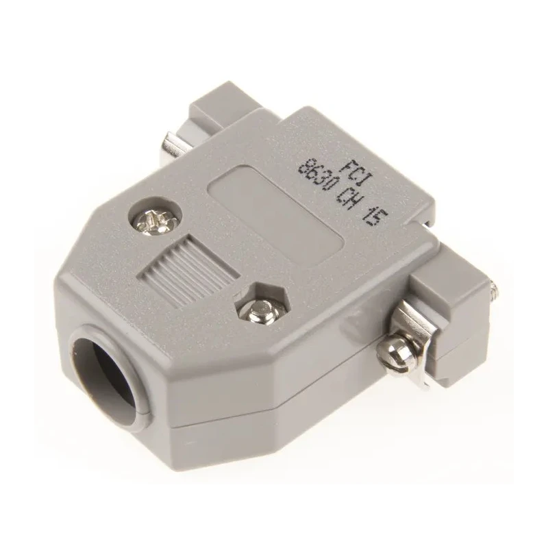 Amphenol Communications Solutions 8630CH Series Thermoplastic Straight D-Sub Backshell 15 Way 8630CH15M3LF