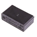 Panasonic ECQUA Film Capacitor X2, ±20%, 470 nF 275V AC Through Hole ECQUAAF474MA