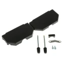 Amphenol Communications Solutions BLF Series Nylon Straight D-Sub Backshell 37 Way Strain Relief 86303645BLF