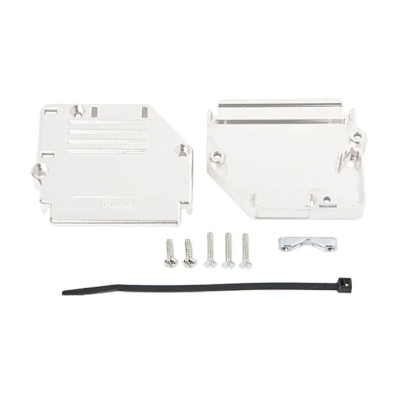 Amphenol Communications Solutions 863093C Series Thermoplastic Angled, Straight D-Sub Backshell 50 Way Strain 863093C50MLF
