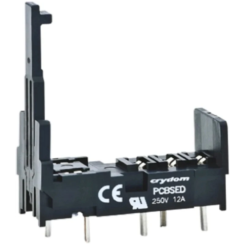 Crydom ED 5 Way 250V PCB Relay Socket, Screw Terminal, 12A Current Rating PCBSED