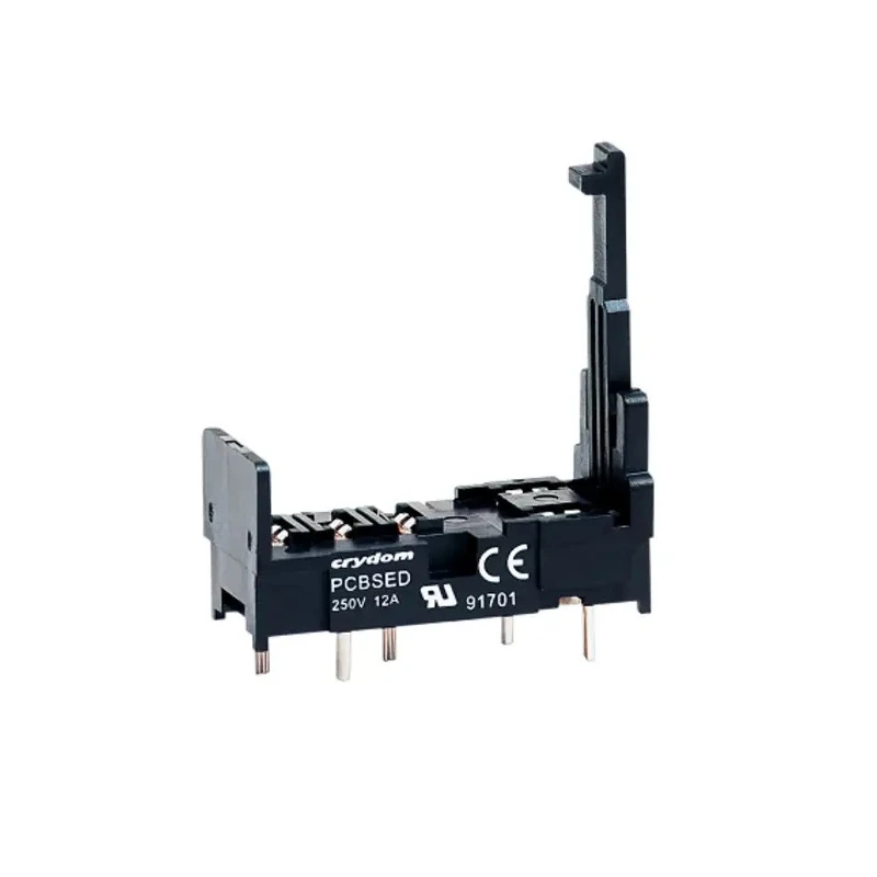 Crydom ED 5 Way 250V PCB Relay Socket, Screw Terminal, 12A Current Rating PCBSED