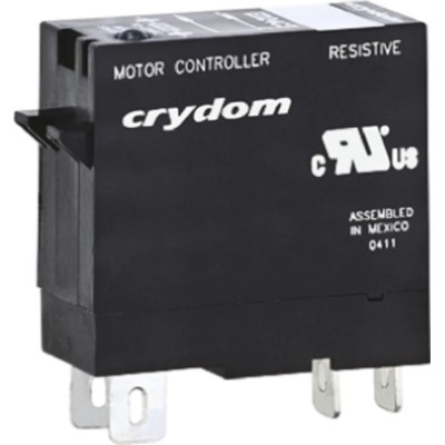 Crydom Solid State Relay ED Series, 3A Load, DIN Rail Mount, 280Vrms Load Voltage, 18-32V DC Control ED24C3R