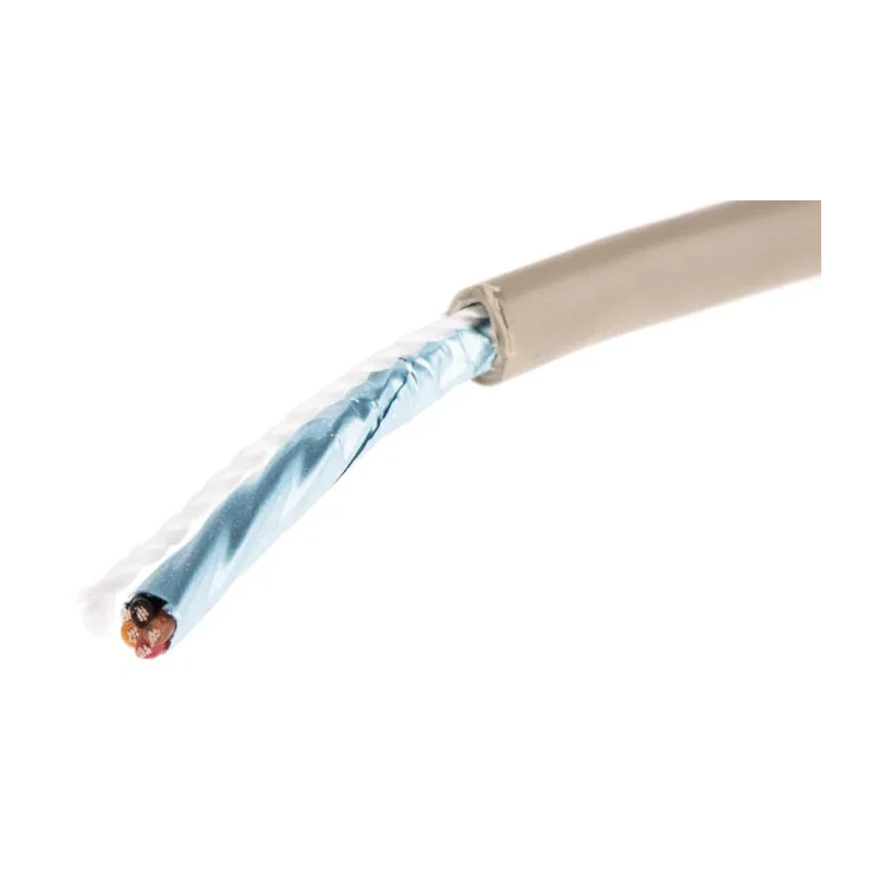 Alpha Wire Pro-Tekt Series Data Cable 4 Cores 0.56mm² 50m Grey Sheath Polyvinyl Chloride B955042 GE321
