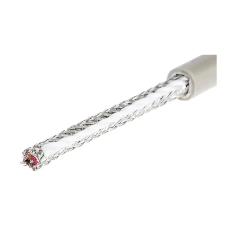 Alpha Wire Pro-Tekt Series Data Cable 4 Cores 0.56 mm² 50 m Grey Sheath Polyvinyl Chloride B955044 GE321